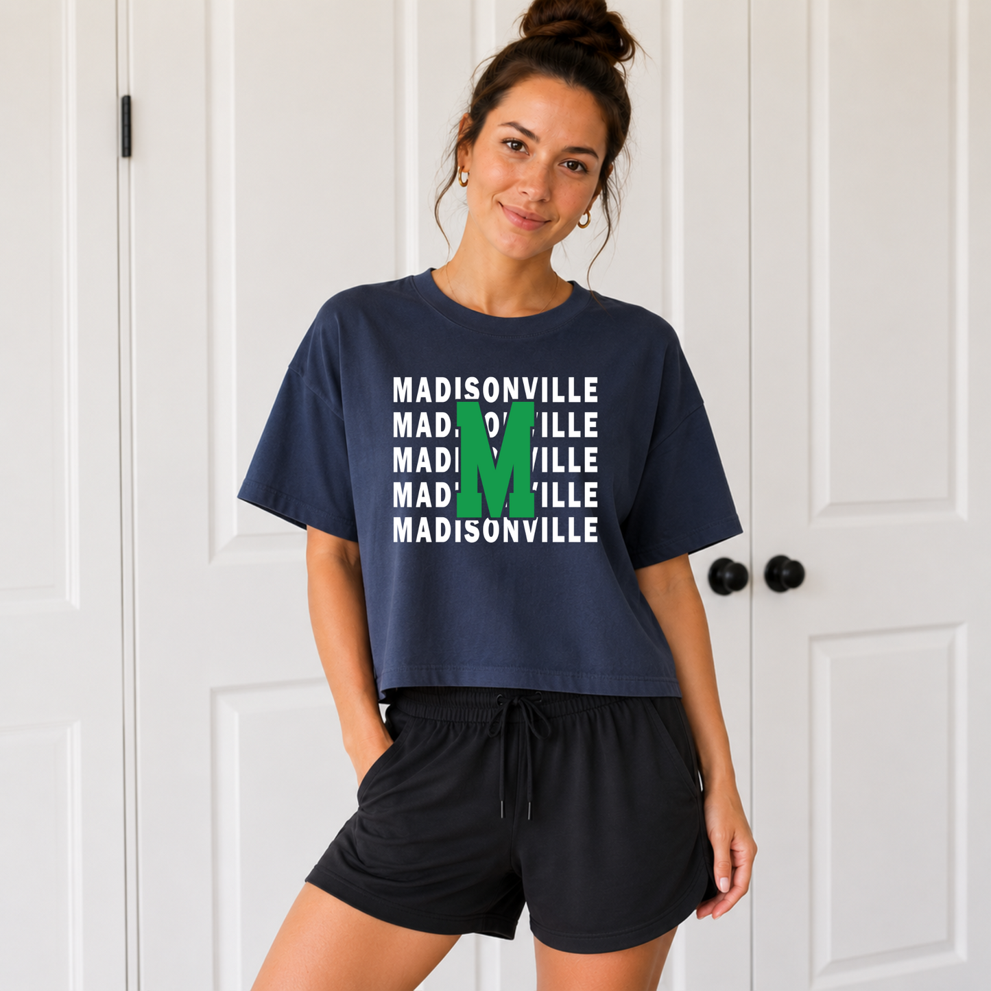 Madisonville College M Women's Boxy Shirt