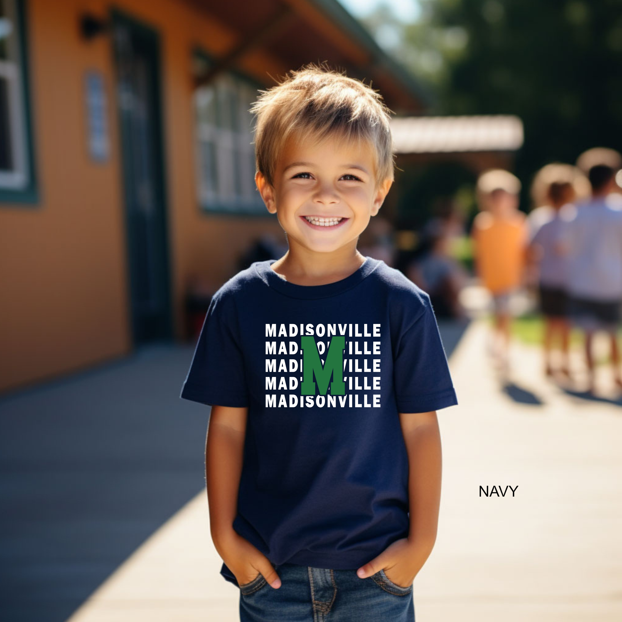 Madisonville Stacked_ M | MYB | Youth Tee – The Twisted Hippo
