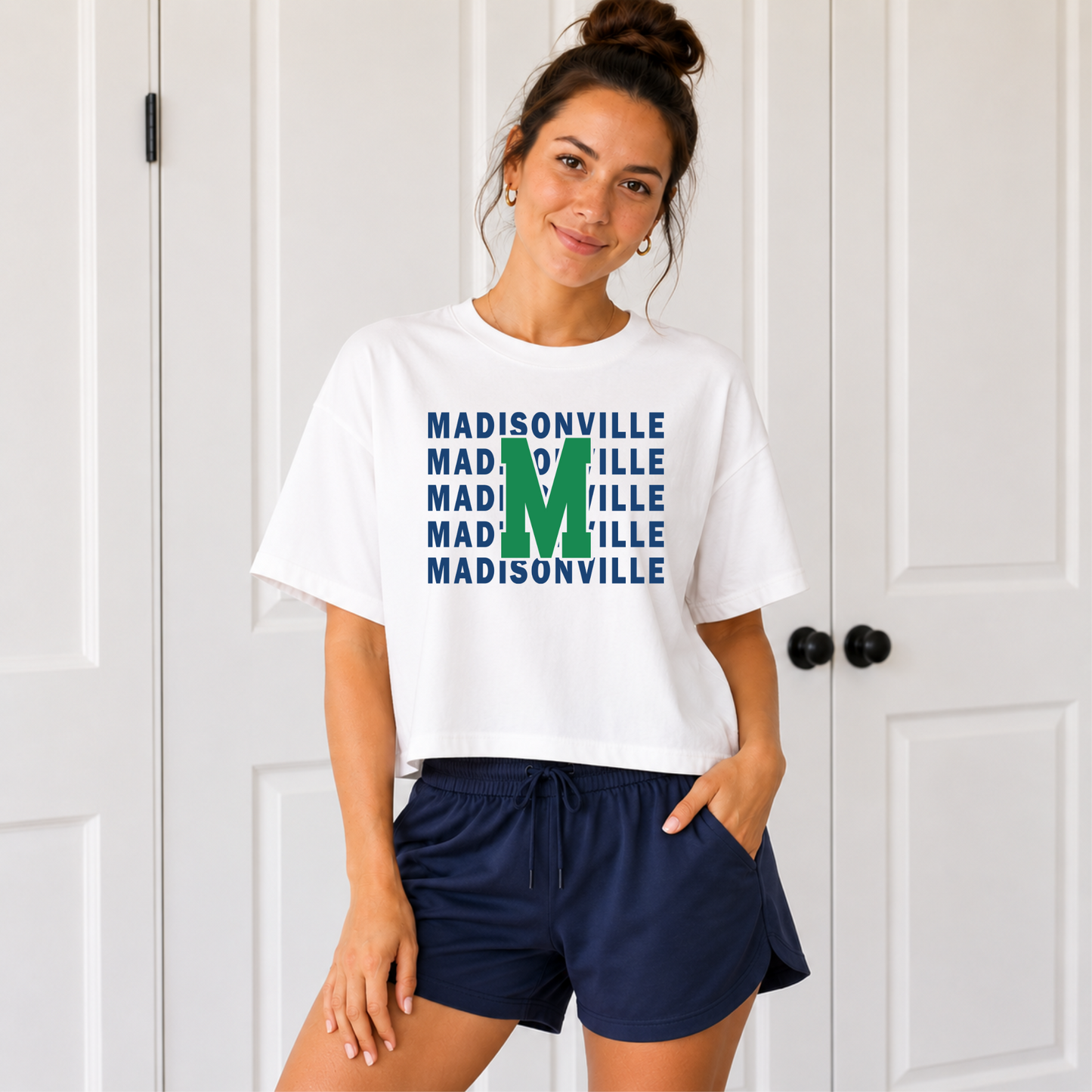 Madisonville College M Women's Boxy Shirt