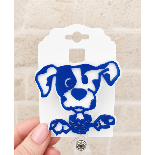Maggie Magnolia Trace Retractable Belt Clip Badge Reel
