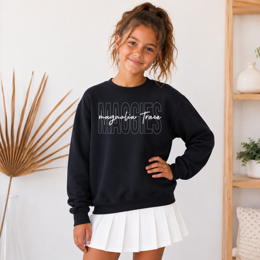 Youth Magnolia Trace Maggie Script Sweatshirt