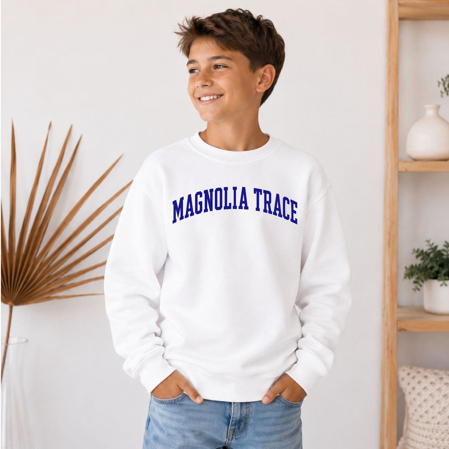 Magnolia Trace Arch Collegiate Youth Sweatshirt