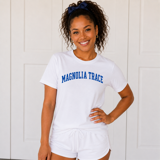 Magnolia Trace Arch Collegiate Oversized Spirit Tee