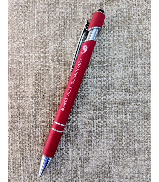 Set of 2 - Custom Mandeville Elementary Engraved - Custom Pens _ MES