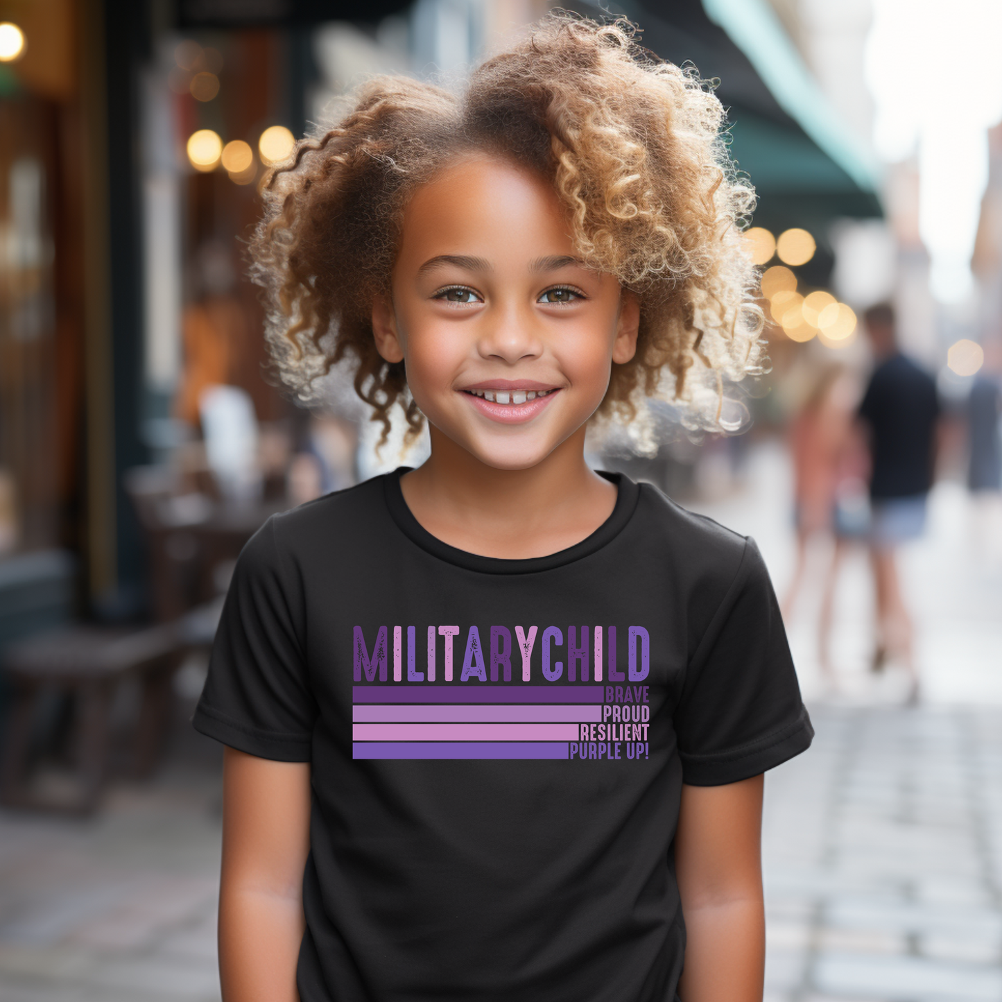 Military Child | Brave | Proud | Resilient | Month of the Military Child | Kids | MOTMC
