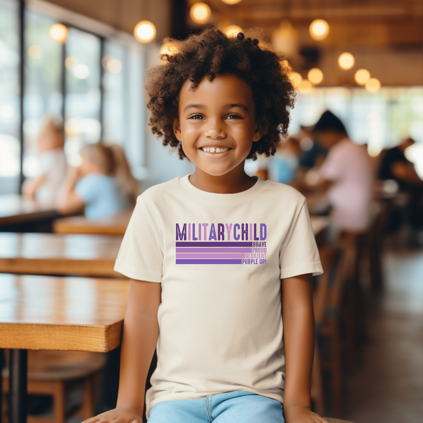Military Child | Brave | Proud | Resilient | Month of the Military Child | Kids | MOTMC