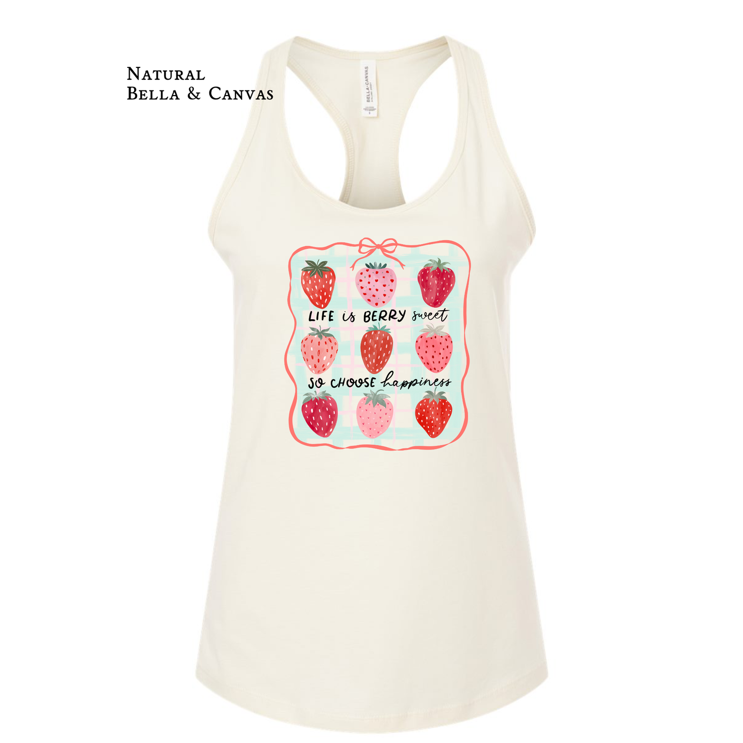 Life is Berry Sweet | Strawberry Festival | Racerback Tank