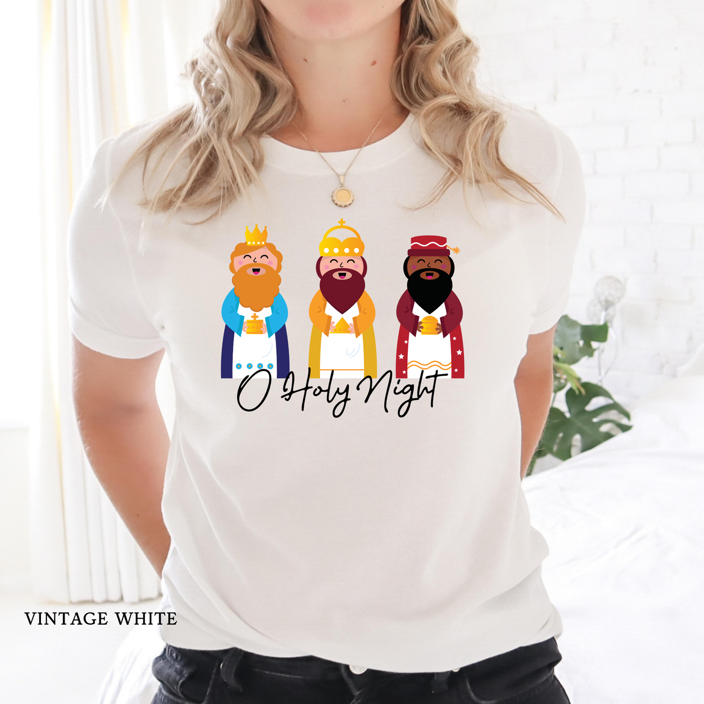 O Holy Night Christmas Tee | Kids & Adults