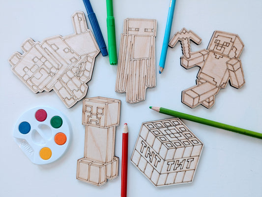 Mine-Crafting | 5 Pieces | Painting Kits