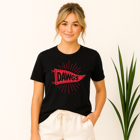 Retro Dawgs Pennant Shirt – Fontainebleau High