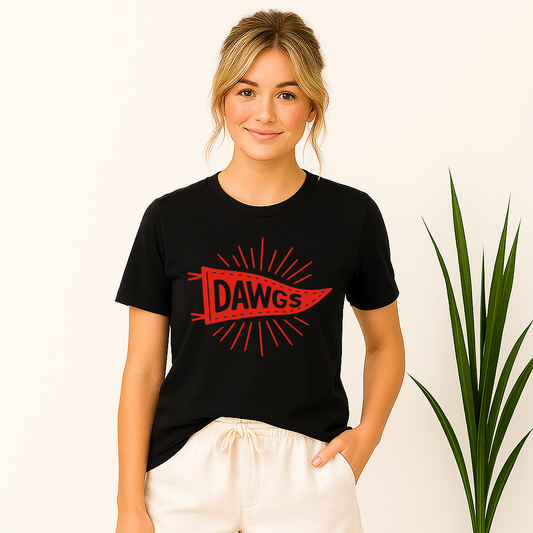 Retro Dawgs Pennant Shirt – Fontainebleau High