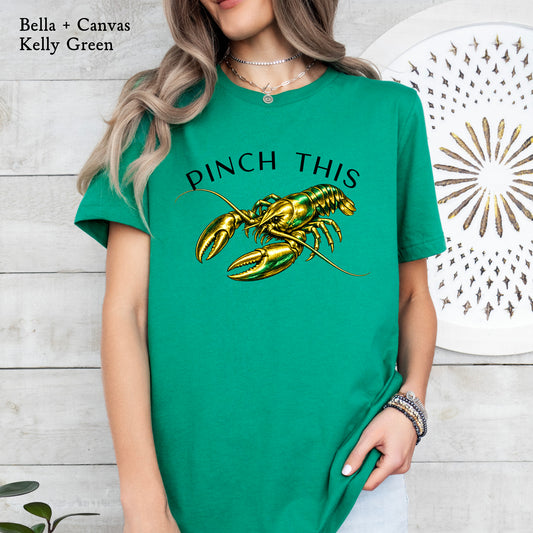 Pinch This Crawfish Men’s St. Patrick’s Day T-Shirt