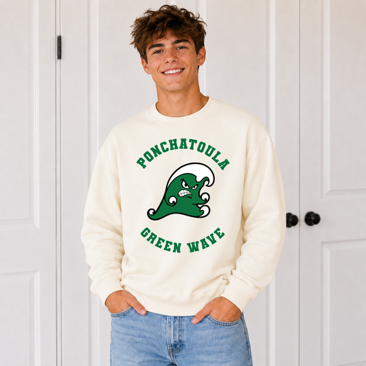 Ponchatoula Green Wave High School Spirit Sweatshirt