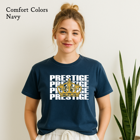 Crown Athletics – Prestige Cheer Shirt with Crown