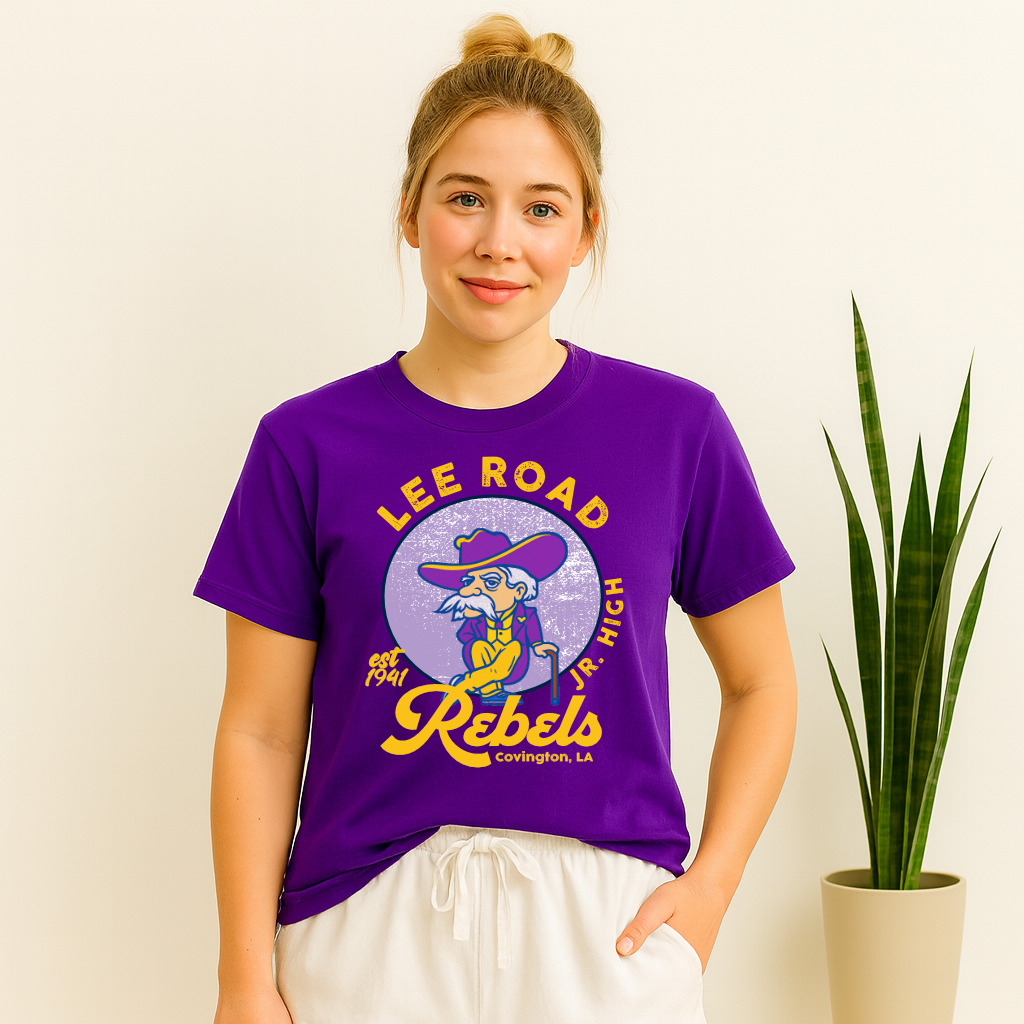 Rebels Est. 1941 T-shirt for Lee Road Junior High