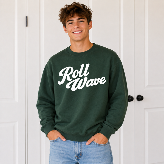 Roll Wave Green Wave Ponchatoula High Sweatshirt