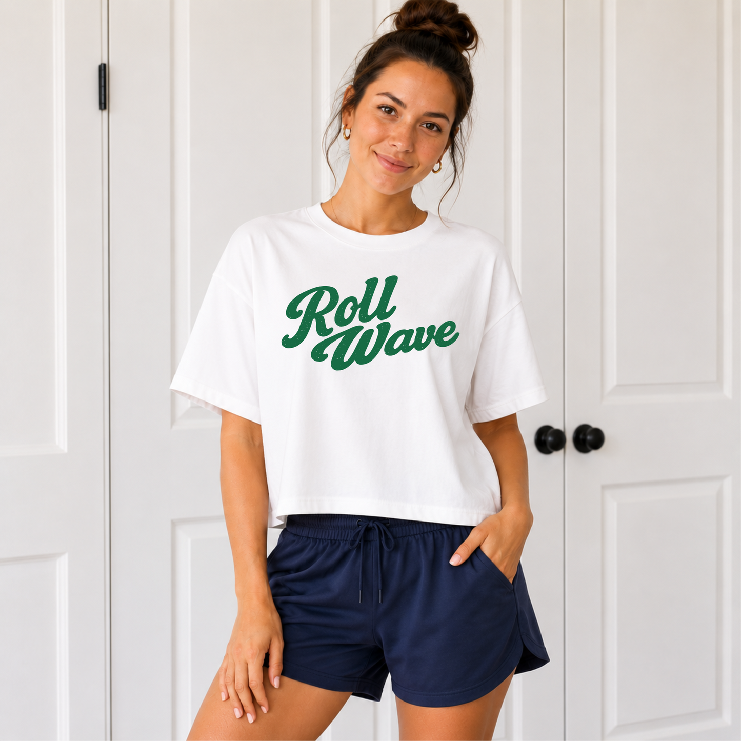 Roll Wave Ponchatoula High Boxy Tee