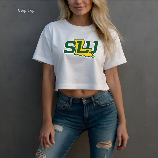 SLU | Louisiana| Crop Top