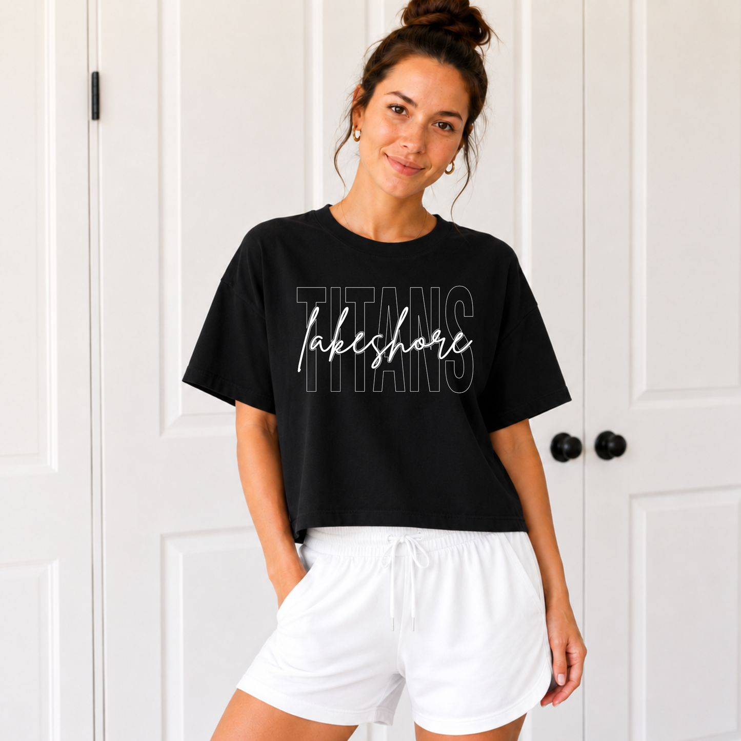 Titan Lakeshore High School Spirit Boxy Tee