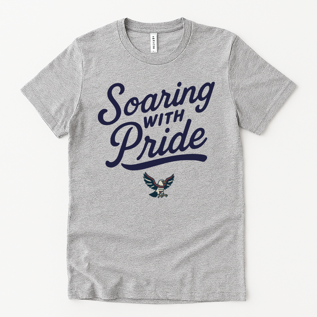Soaring with Pride Hawks Graphic Tee
