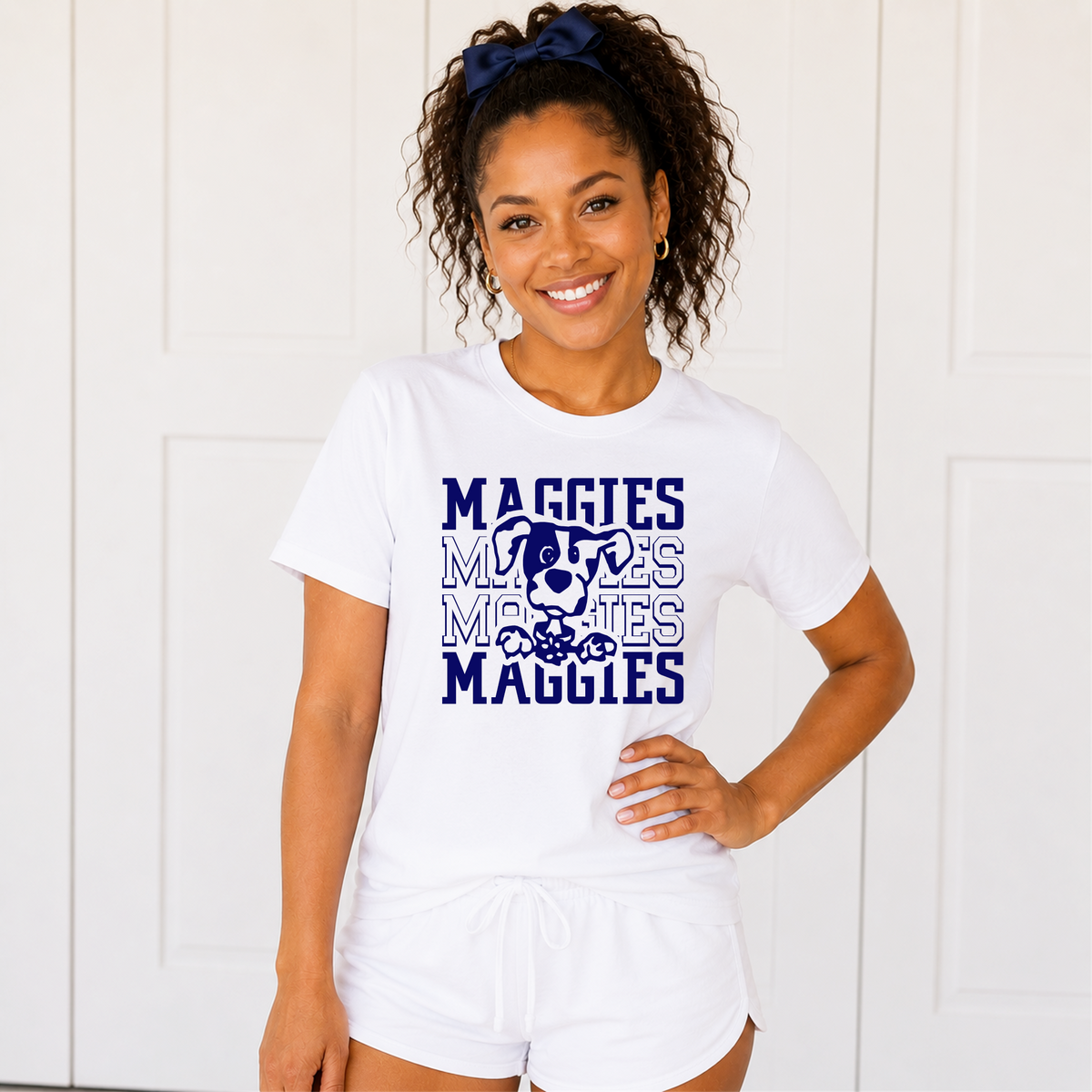 Stacked Maggies - Magnolia Trace Tee