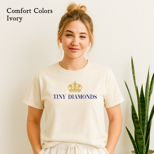 Crown Athletics Tiny DIamond Cheer Shirt – Luxe Crown Edition

