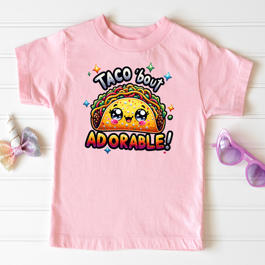 Taco bout Adorable Youth – Funny Shirt for Kids