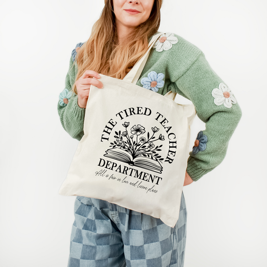 The Tired Teacher Department | Teacher Appreciation | Gift