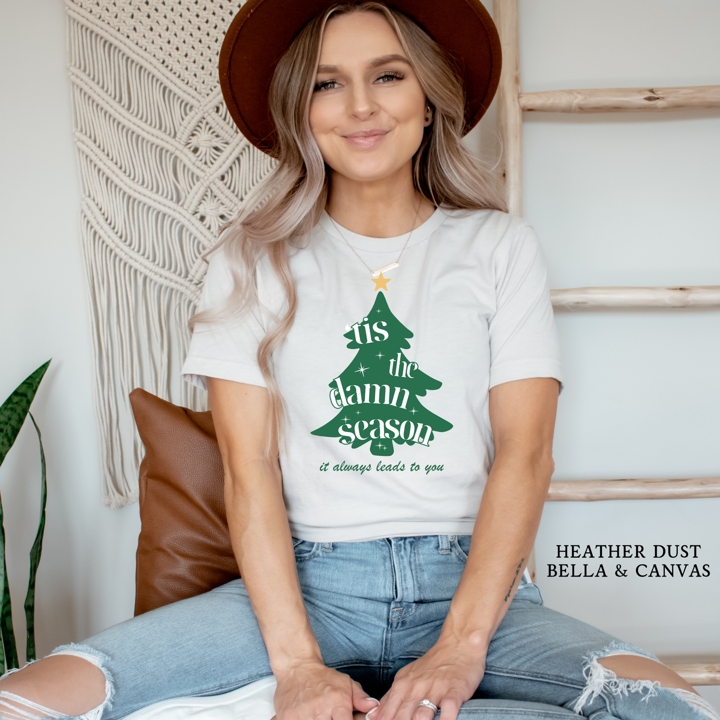 Tis the D*amn Season | Christmas Tee | Holiday Shirt | Adult T-shirt | Christmas Shirt