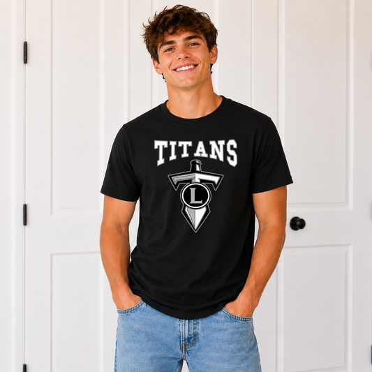 Lakeshore Titans Sword Logo Tee