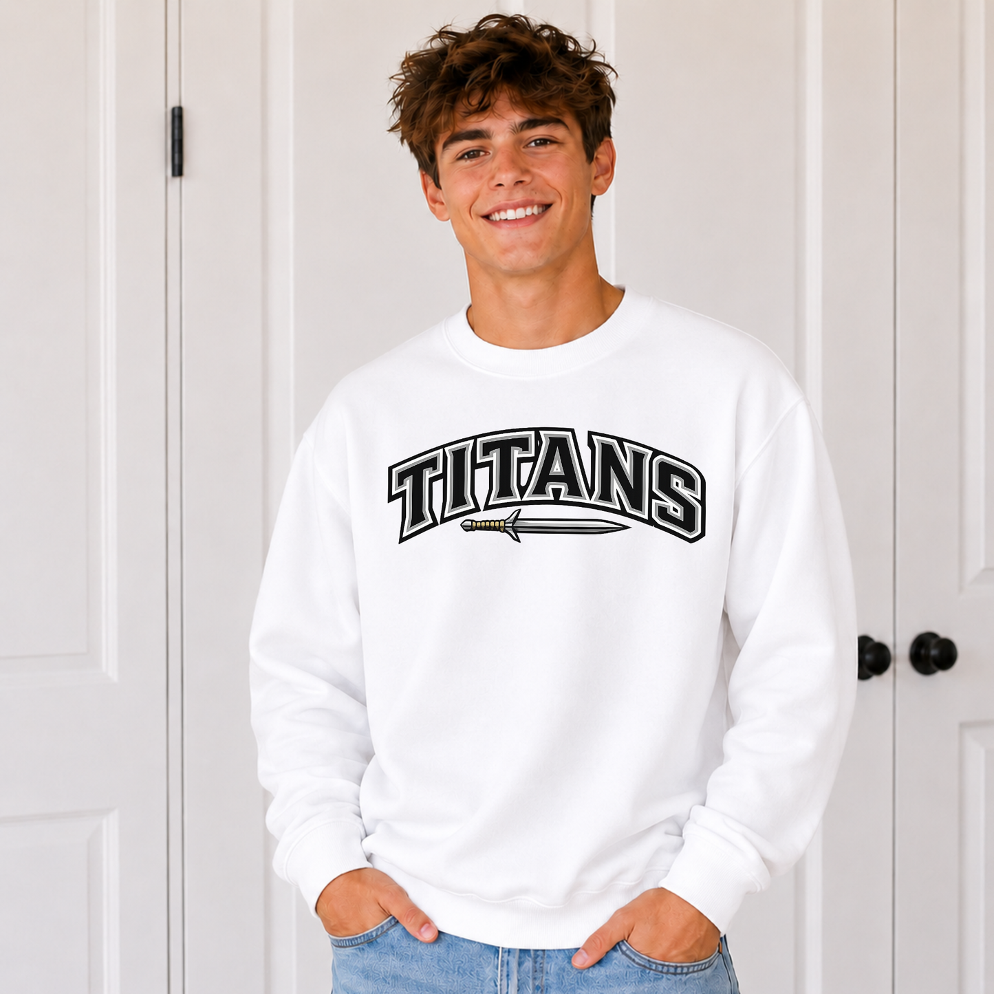 Lakeshore Titans Sword Sweatshirt