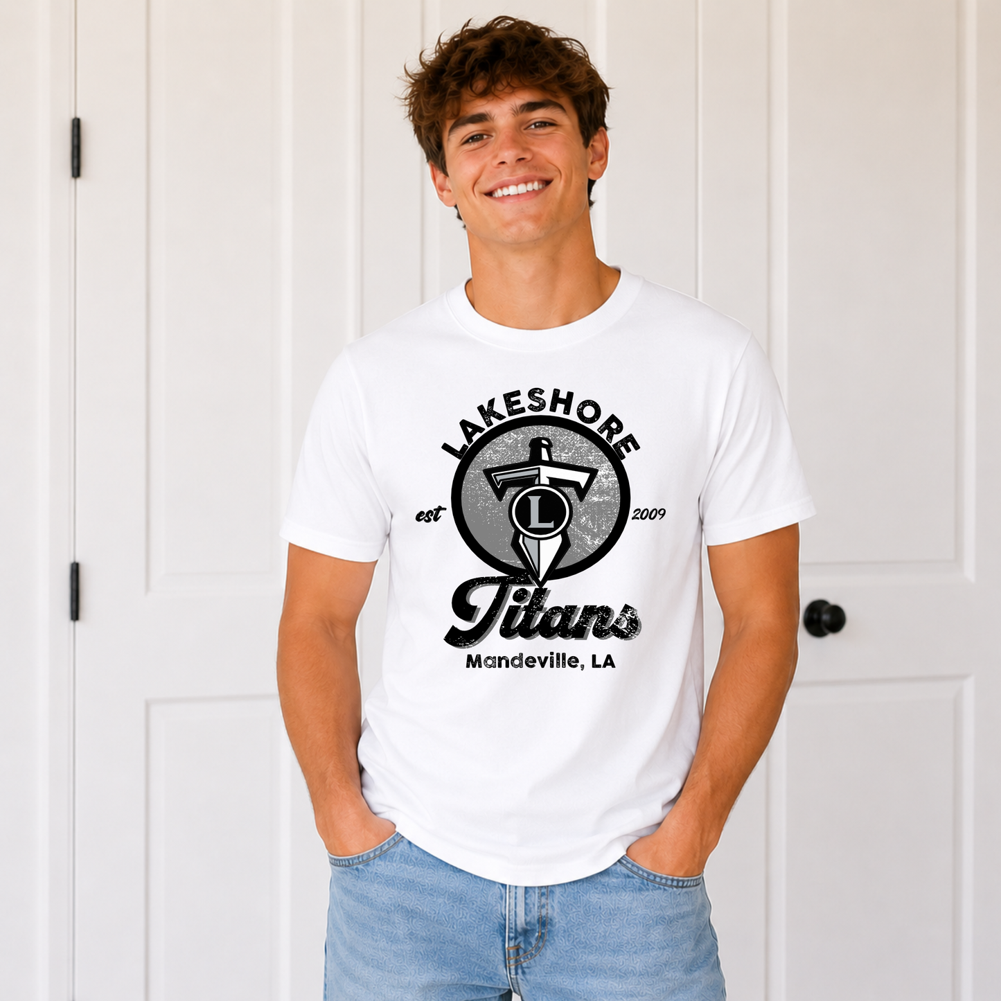 Lakeshore High Titans Est. 2009 T-Shirt – Vintage Tee
