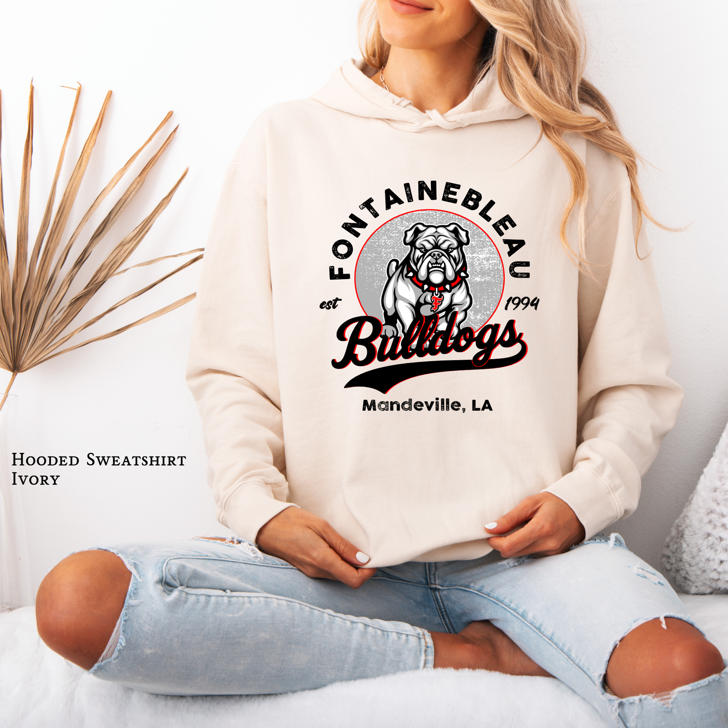 Fontainebleau High Hoodie Bulldogs