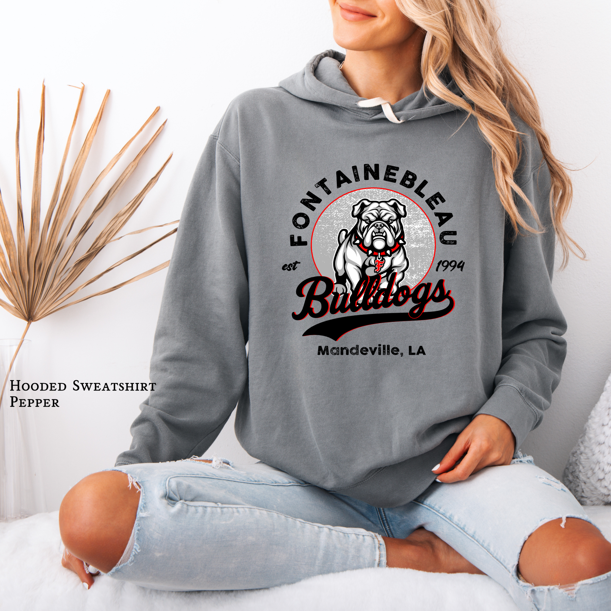 Fontainebleau High Hoodie Bulldogs