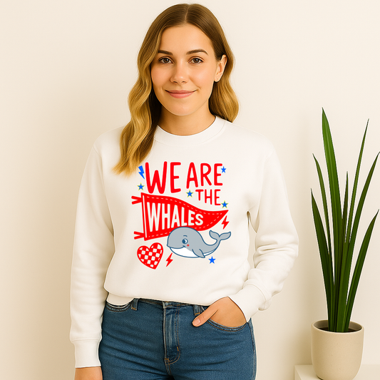 We Are the Whales Mandeville Elementary Spirit Sweatshirt