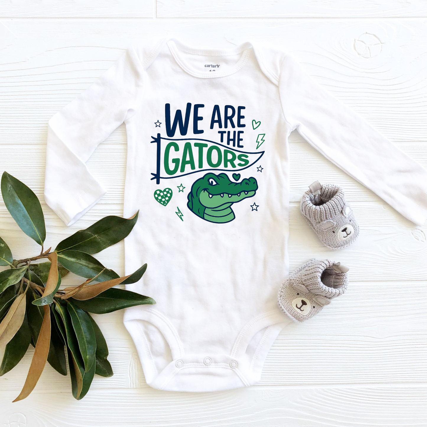 We Are the Gators Baby Onesie – Carter’s Brand