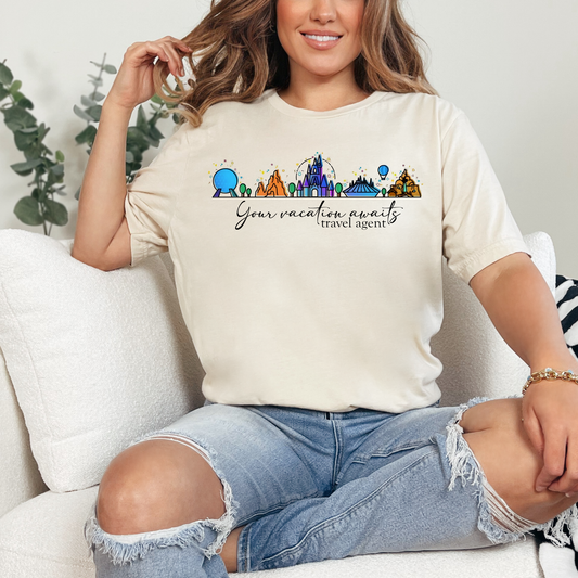 Your Vacation Awaits | Travel Agent | Florida Themed