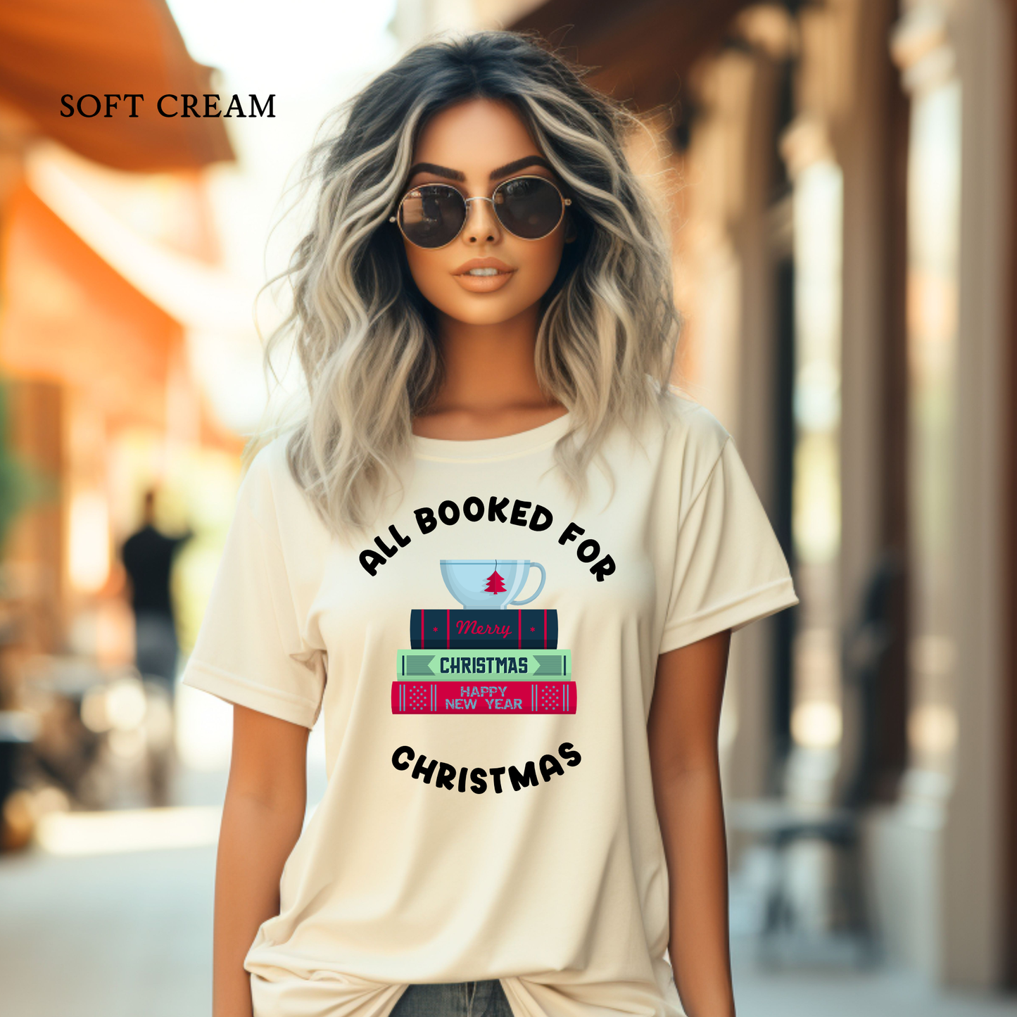 All Booked for Christmas | Adult Tees