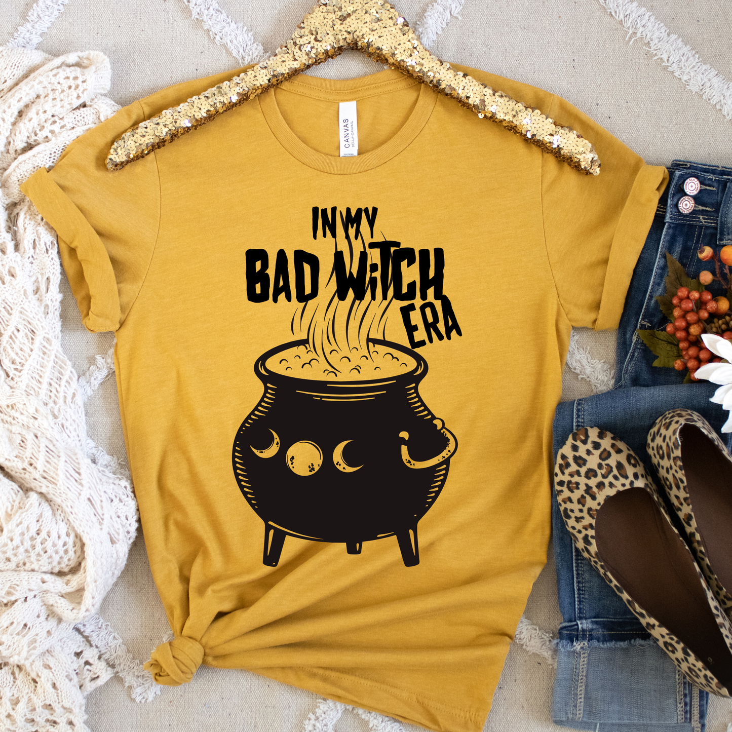 Cauldron Bad Witch Era - Halloween Graphic Tee