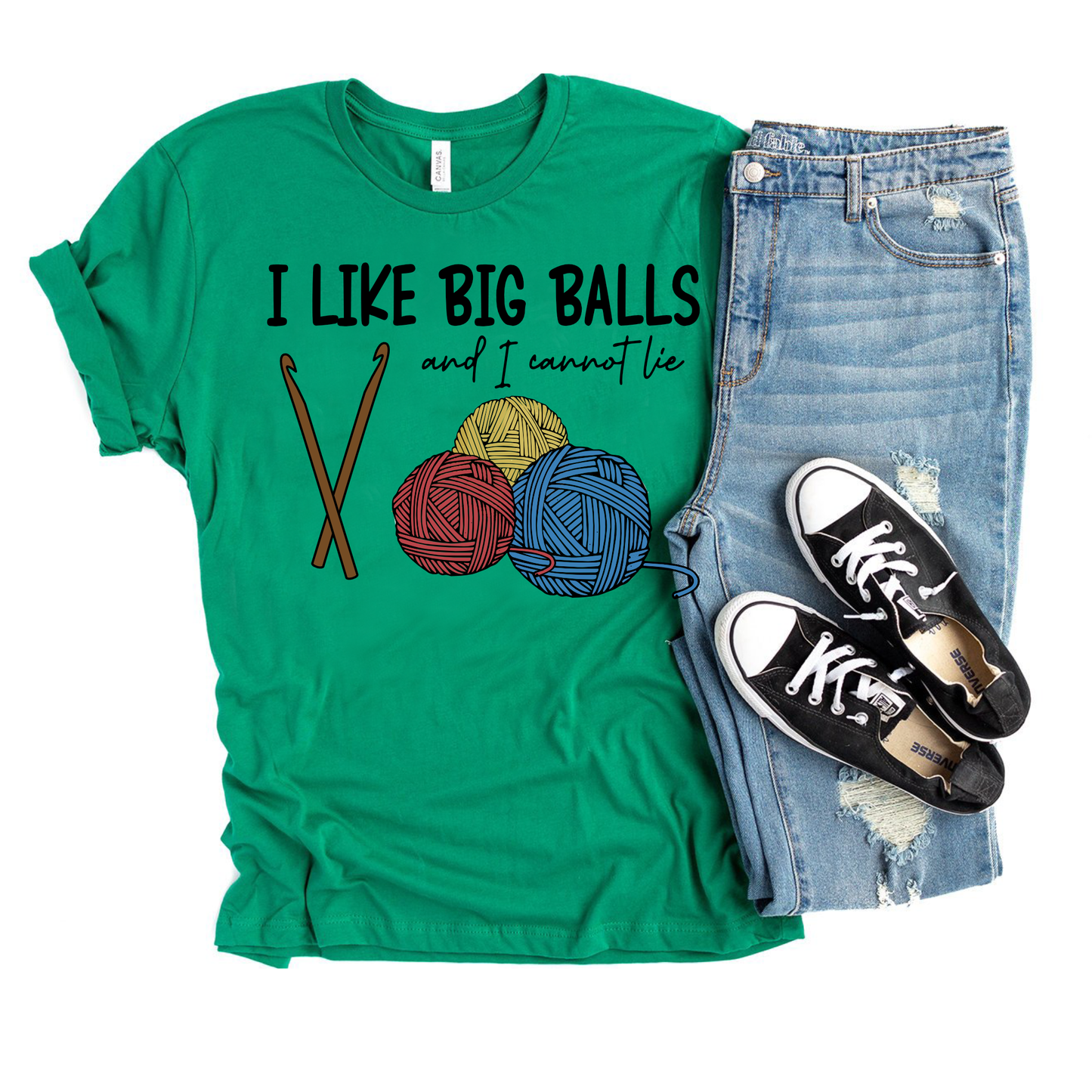 I Like Big Balls and I Can Not Lie - Crochet - Knitting