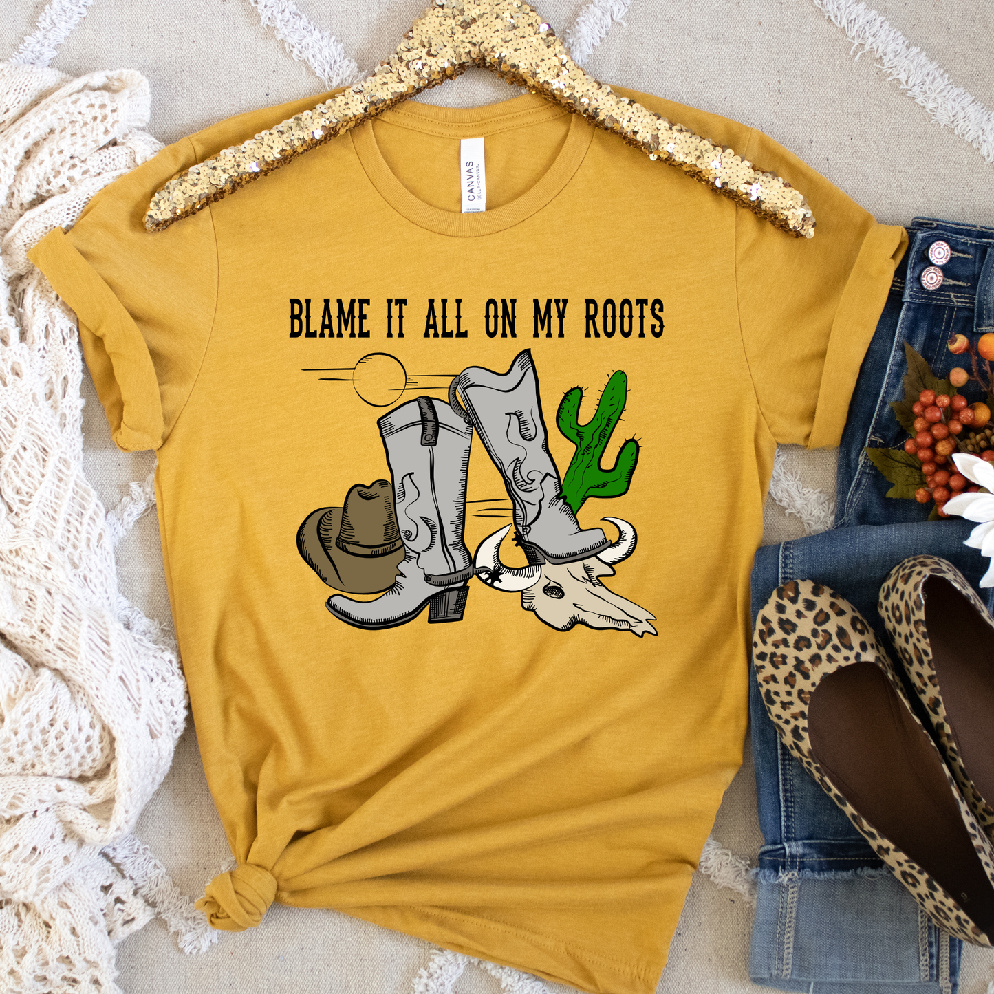 Blame It All On My Roots - Garth - Cowboy - Country
