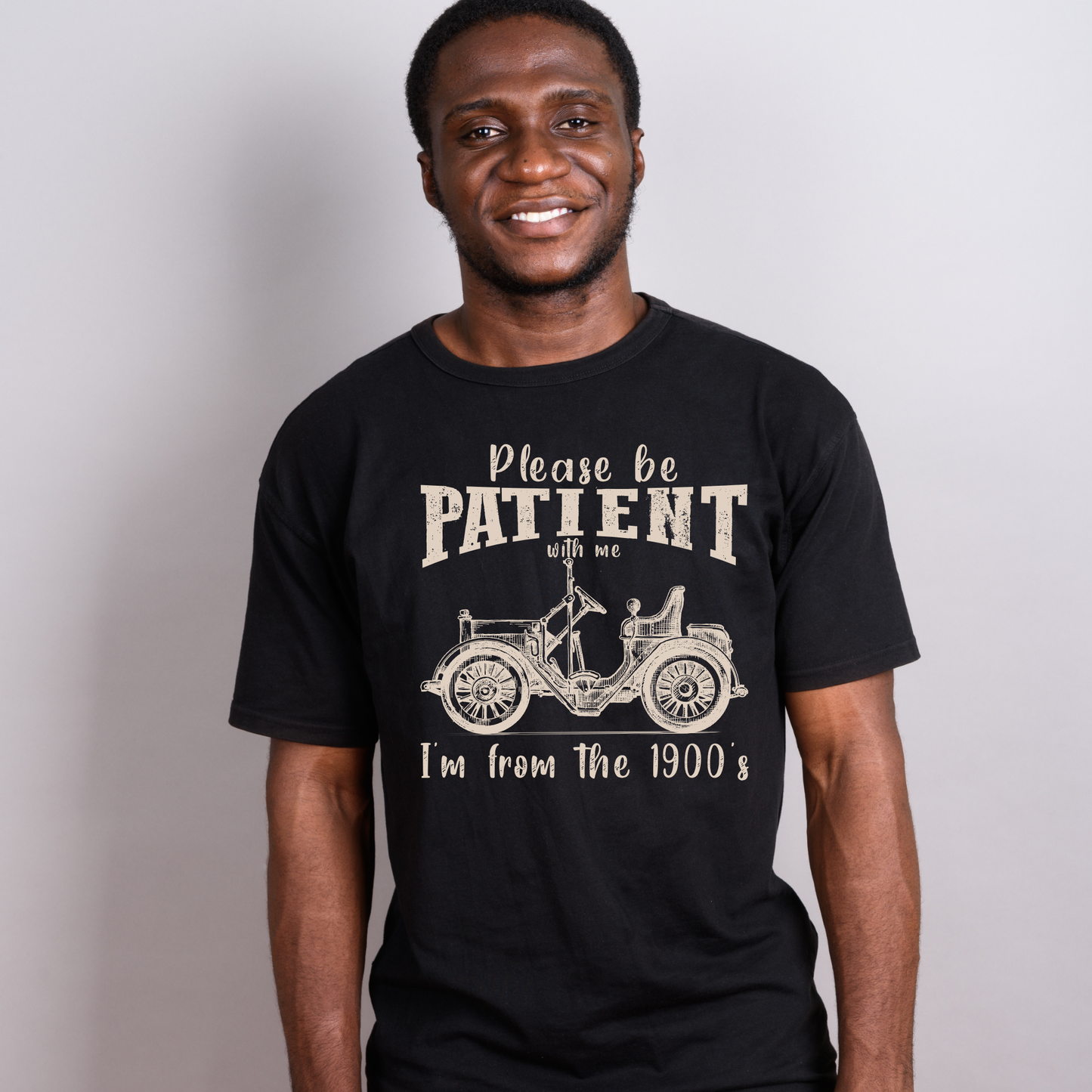 Vintage Car | Born in the 1900's | Funny Graphic Tee | Birthday Shirt