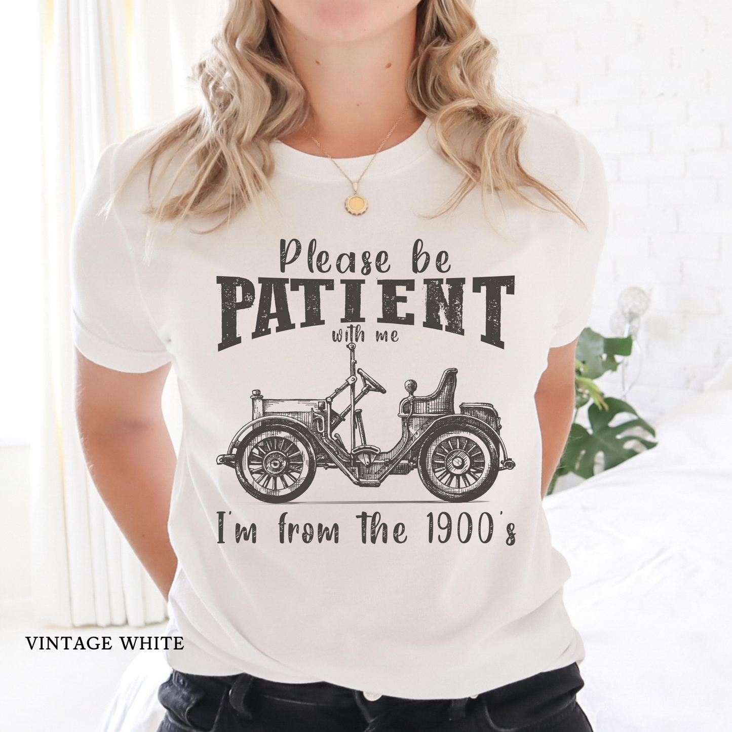 Vintage Car | Born in the 1900's | Funny Graphic Tee | Birthday Shirt