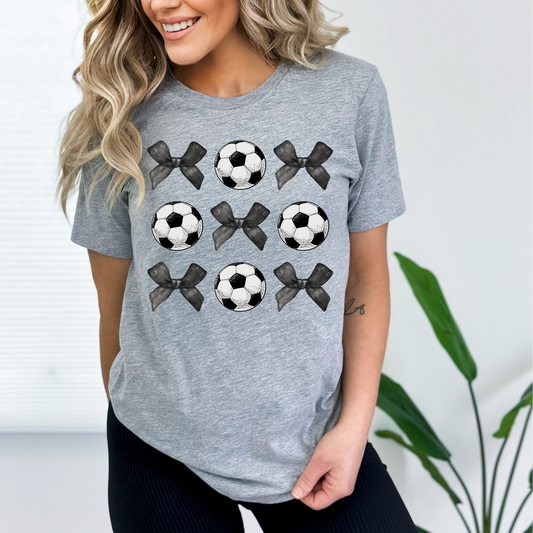 Coquette Soccer | Bow | Soccer Mom