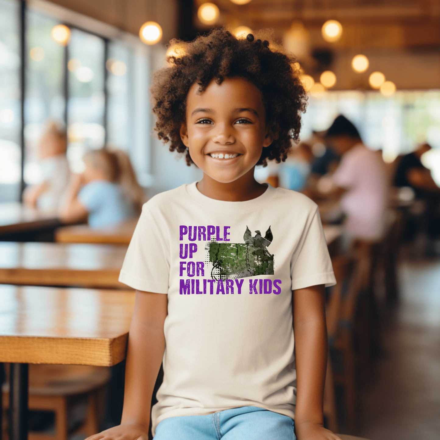 Military Truck | Purple Up for Military Kids | Month of the Military Child