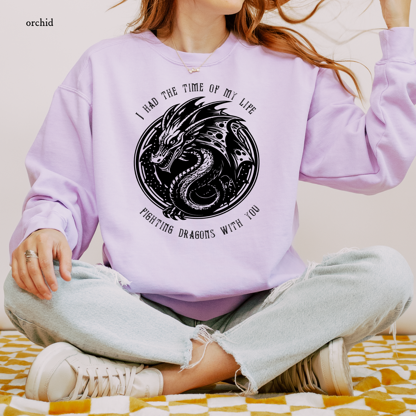 Fighting Dragons - Comfort Color Sweatshirts