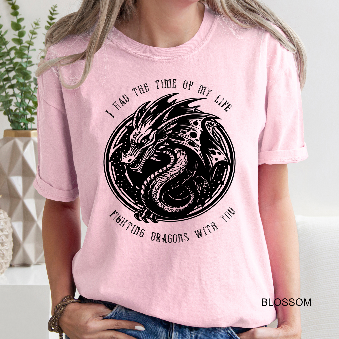 Fighting Dragons - Long Live - Adult & Youth Comfort Colors Concert Tee