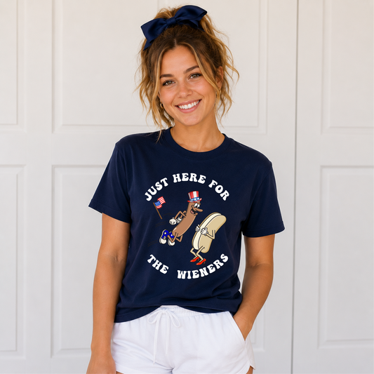 Funny hot dog Fourth of July shirt