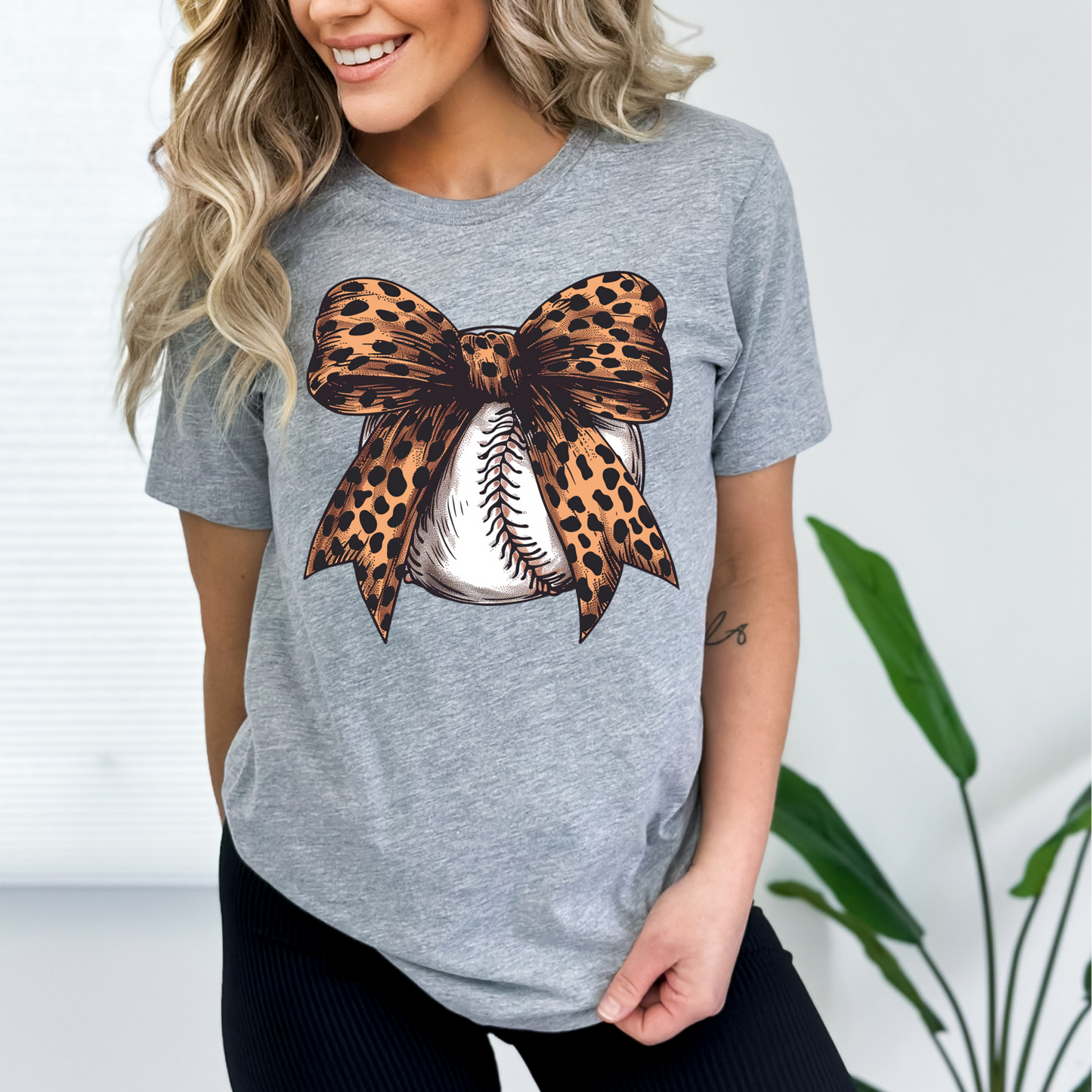 Single Coquette Baseball | Bow | Baseball Mom