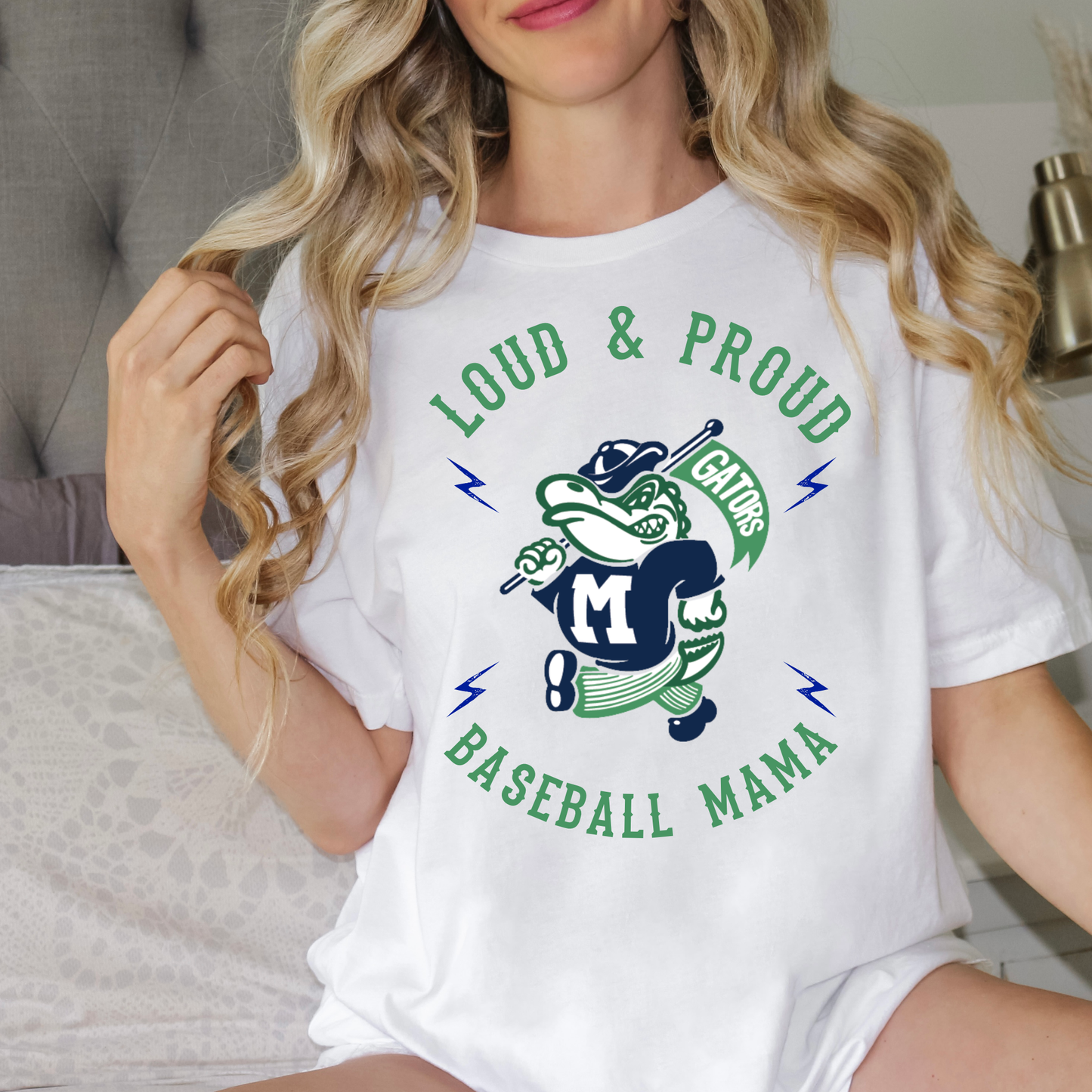Loud & Proud Baseball Mama | Gators | Madisonville Gators